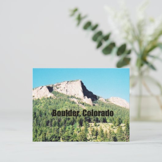 Boulder, Colorado Briefkaart (Staand voorkant)