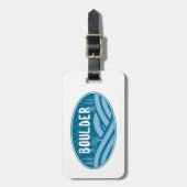 Boulder Colorado buitenshuis Bagagelabel (Voorkant verticaal)