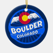Boulder Colorado burst ornament (Voorkant)