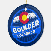 Boulder Colorado burst ornament (Links)
