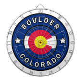 Boulder Colorado Dartbord (Voorkant)
