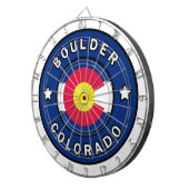 Boulder Colorado Dartbord (Voorkant Rechts)