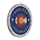 Boulder Colorado Dartbord (Voorkant Links)