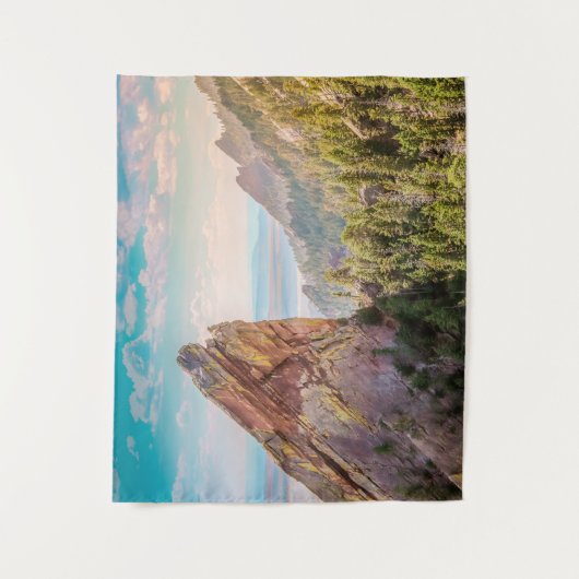 Boulder Colorado Flat Irons Tapestry Wandkleed (Voorkant)