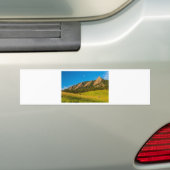 Boulder Colorado Flatirons Sunrise Golden Light Bumpersticker (Op auto)