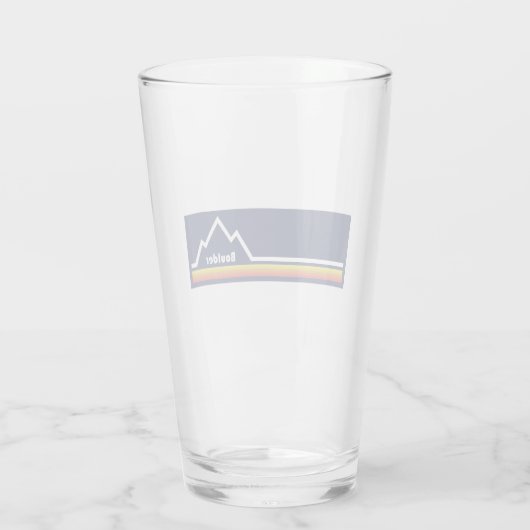 Boulder Colorado Glas (Achterkant)