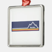 Boulder Colorado Metalen Ornament (Links)