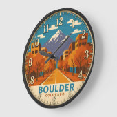 Boulder Colorado Mountain Grote Klok (Hoek)