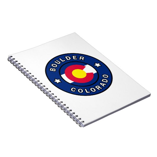 Boulder Colorado Notitieboek (Rechterzijde)