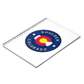Boulder Colorado Notitieboek (Linkerzijde)
