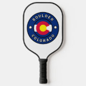 Boulder Colorado Pickleball Paddle (Voorkant)