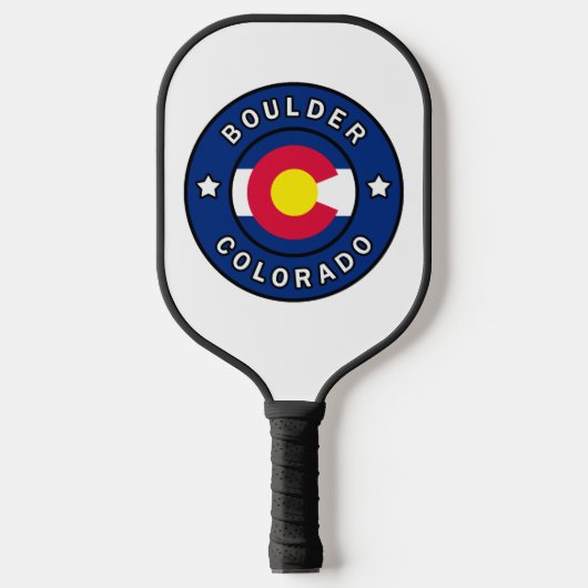 Boulder Colorado Pickleball Paddle (Voorkant)