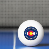 Boulder Colorado Pingpongbal (Net)