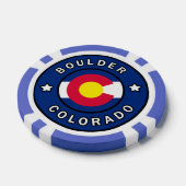 Boulder Colorado Poker Chips (Enkel)