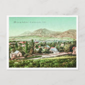 BOULDER COLORADO - ROCKY MOUNTAINS BRIEFKAART (Voorkant)