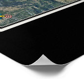 Boulder Colorado Satellite Poster Map (Hoek)