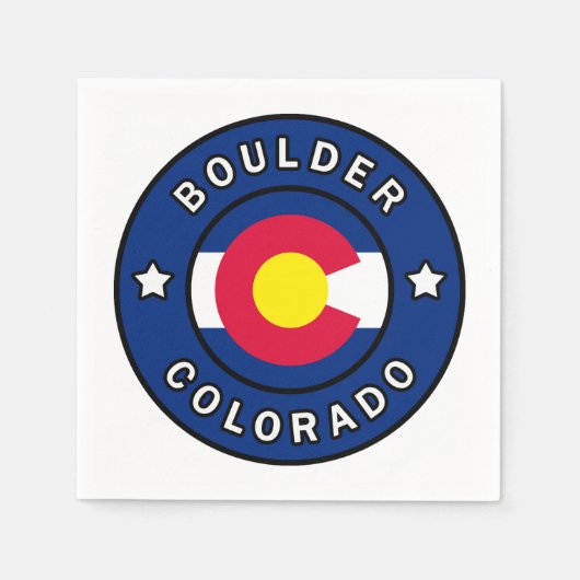 Boulder Colorado Servet (Voorkant)
