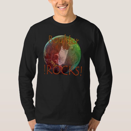 BOULDER, Colorado-Shirten T-shirt (Voorkant)