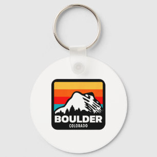 Boulder Colorado Skiën Snowboarden Familiereis 1 Sleutelhanger