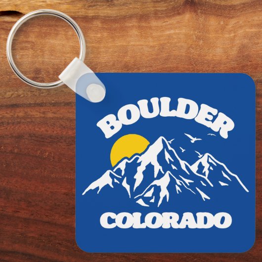 Boulder, Colorado Sleutelhanger (Voorkant)