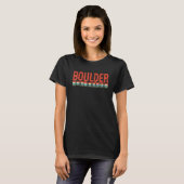 Boulder Colorado T-shirt (Voorkant volledig)