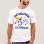 Boulder, Colorado T-shirt (Voorkant)