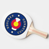Boulder Colorado Tafeltennisbatje (Zijkant)