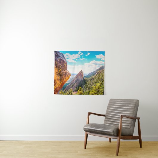 Boulder Colorado Tapestry Wandkleed (In Situ (horizontaal))