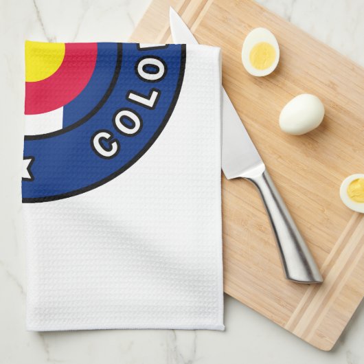 Boulder Colorado Theedoek (Quarter Fold)