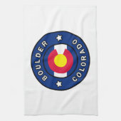 Boulder Colorado Theedoek (Verticaal)