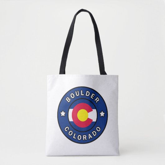 Boulder Colorado Tote Bag (Voorkant)