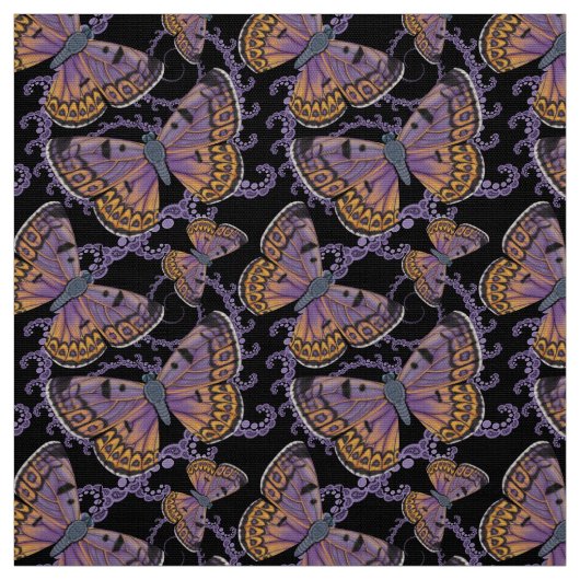 Boulder Copper Butterfly Stof (Swatch)