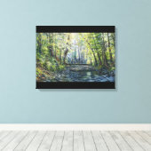 "Boulder Creek" Canvas Afdruk (Insitu (Houten vloer))