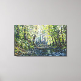 "Boulder Creek" Canvas Afdruk