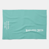 Boulder Creek Santa Cruz County, Californië Theedoek (Horizontaal)