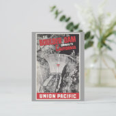 Boulder Dam, Hoover Dam, Amerika Briefkaart (Staand voorkant)