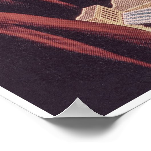 Boulder Dam Retro Vintage Travel Poster (Hoek)