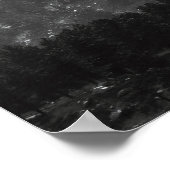 Boulder Flatirons Mist Poster (Hoek)