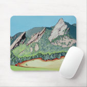 Boulder Flatirons Muismat (Met muis)