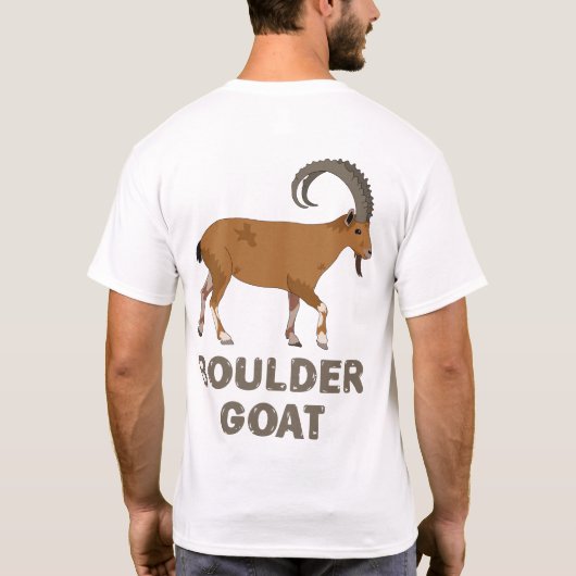 Boulder G.O.A.T (only back side) T-shirt (Achterkant)
