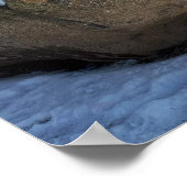 Boulder in Snow Poster (Hoek)