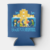 Boulder J Fest New Logo Beer Koosy Blikjeskoeler (Voorkant)