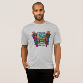 Boulder Jewish Festival Classic Logo Sport-T T-shirt (Voorkant volledig)