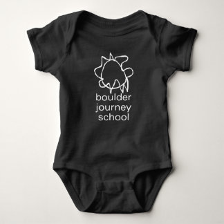 Boulder Journey School Baby Bodysuit-wittekst Romper