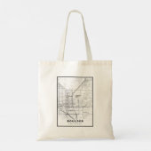 Boulder Kaart Tote Bag (Achterkant)