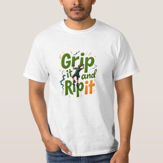 Boulder Lovers Gift Idee T-shirt (Voorkant)
