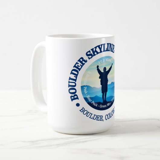 Boulder Skyline Traverse (V) Koffiemok (Voorkant links)