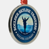 Boulder Skyline Traverse (V) Metalen Ornament (Rechts)