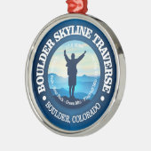 Boulder Skyline Traverse (V) Metalen Ornament (Links)