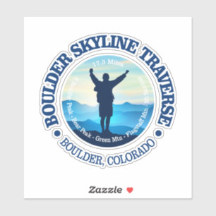 Boulder Skyline Traverse (V) Sticker